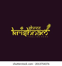 Shree Krishnam Logo design Templates 