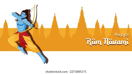 Shree Ram Navami  design template
