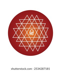 Shri chakra Diseño gráfico para Sanatan Dharma 