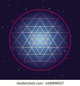 Shri Yantra Images Stock Photos Vectors Shutterstock