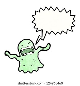 gritando desenho de fantasma