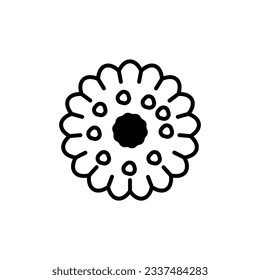 shrimp crisp icon vector design templates