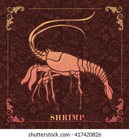 Shrimp, decoration