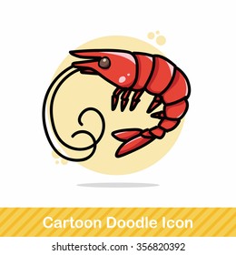 shrimp doodle