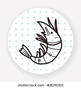 shrimp doodle