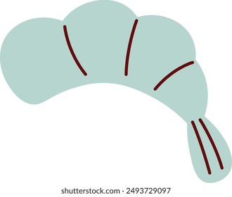Shrimp Fillet Icon Vector Illustration