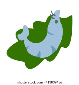Shrimp icon.  