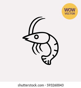 Shrimp Icon