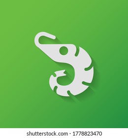 shrimp icon. Vector illustration EPS 10.