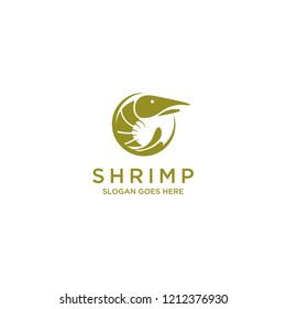 shrimp logo design