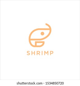 Shrimp Logo Vector Design Template