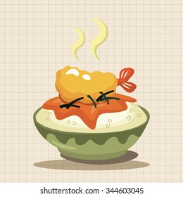 Shrimp meal theme elements