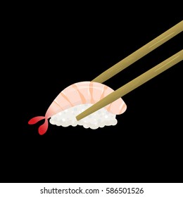 shrimp sushi