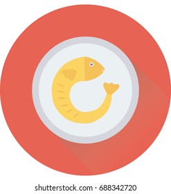 
Shrimp Vector Icon
