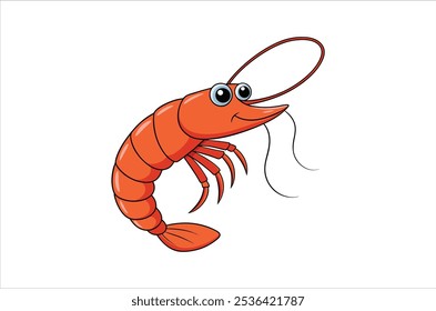 shrimp vector,  icon vector illustration,  shrimp silhouette of a shrimp isolated on a white background, eps, png,   vector,