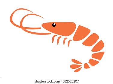 Shrimp vector illustration