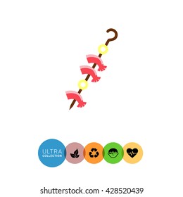 Shrimps kebab icon
