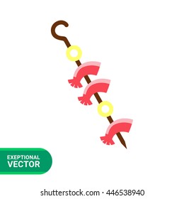 Shrimps kebab icon