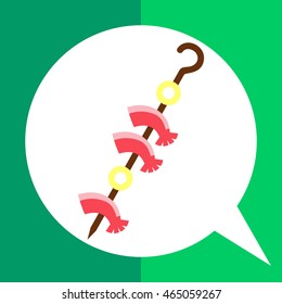 Shrimps kebab icon