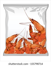 shrimps in pack