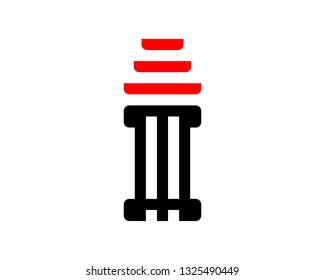 shrine typography logo design