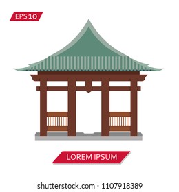 shrine vector icon symbol