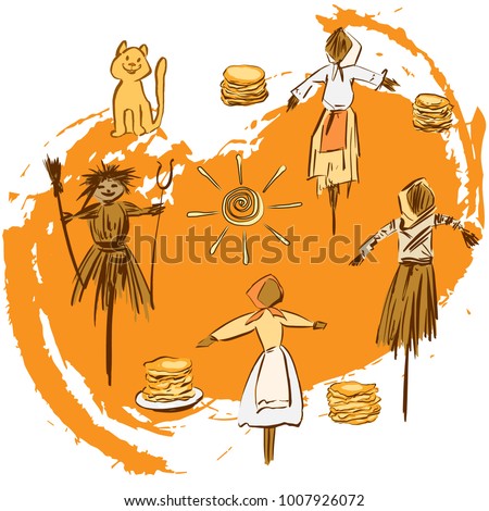 How to make a scarecrow on Shrovetide with your own hands How to make a scarecrow on Shrovetide with your own hands