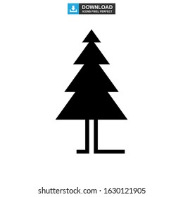 shrub tree icon or logo isolated sign symbol vector illustration - high quality black style vector icons
