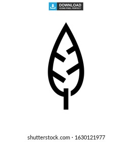 shrub tree icon or logo isolated sign symbol vector illustration - high quality black style vector icons
