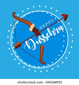 Shubh Dussehra wallpaper design background, Vector Illustration.