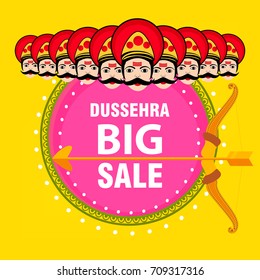 Shubh Dussehra wallpaper design background, Vector Illustration.