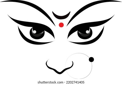 784 Navratri Eyes Images, Stock Photos & Vectors | Shutterstock