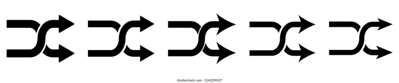 Ajustar el conjunto de iconos. Símbolo de diseño de sitio web, logotipo, aplicación, interfaz de usuario. Ilustración del vector, EPS10