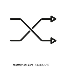 Shuffle Icon And Symbol