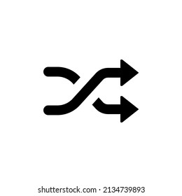 barajar plantillas de diseño vectorial de iconos 