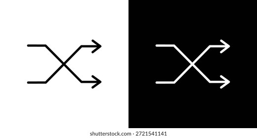 Vektorsymbol mischen, Symbol, Logo-Illustrationen
