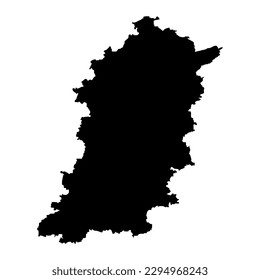 Shumen Province map, province of Bulgaria. Vector illustration.