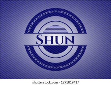 Shun denim background