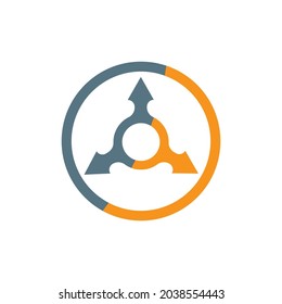 Shuriken icon illustration vector flat design
