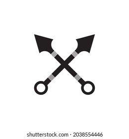 Shuriken icon illustration vector flat design