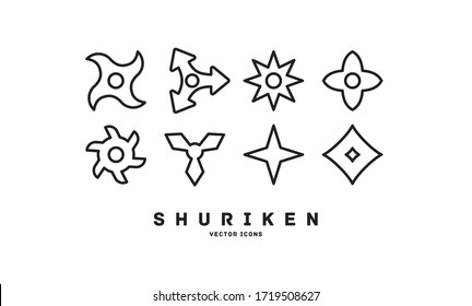 Shuriken icon used by ninja