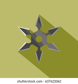 shuriken vector illustration