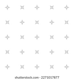 Shurikens on a white background