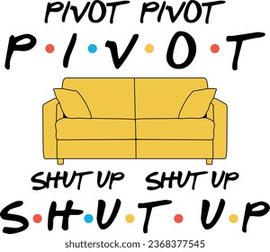 Shut UP Sofa Digital EPs Vector graphics File