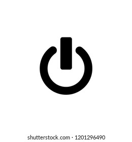 shutdown black vector
