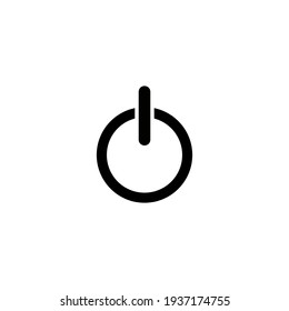 Shutdown icon, simple vector perfect illustration