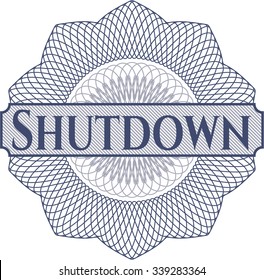 Shutdown linear rosette