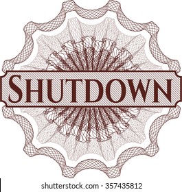 Shutdown linear rosette