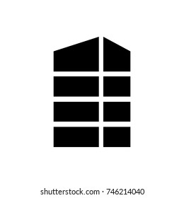 shutter blinds icon illustration isolated vector sign symbol