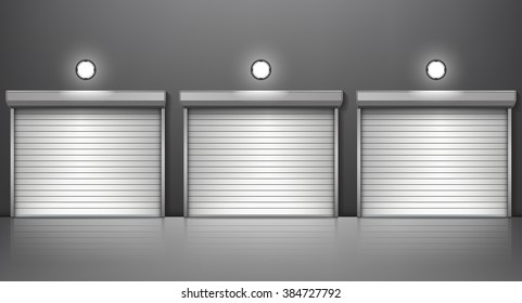 Shutter door or rolling door